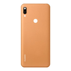 Задня кришка для Huawei Y6 2019 (Brown) з вирізом під сканер відбитка пальця