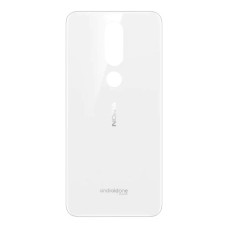 Задня кришка для Nokia 6.1 Plus (White) (Original)