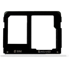 Тримач SIM-карти та MicroSD для Samsung A310 Galaxy A3 (2016) (White)
