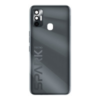 Задня кришка для Tecno Spark 7 Go (Black) (Original PRC)