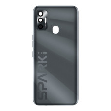 Задня кришка для Tecno Spark 7 Go (Black) (Original PRC)