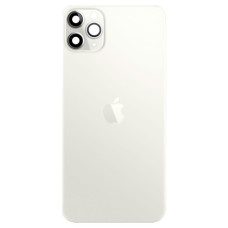 Задня кришка для iPhone 11 Pro Max (Silver) (Original PRC) зі склом камери