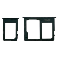 Тримач SIM-карти та MicroSD для Samsung J415 Galaxy J4 Plus (2018) (Black)