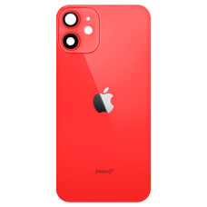 Задня кришка для iPhone 12 (Red) (Original PRC) зі склом камери
