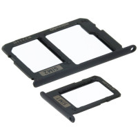 Тримач SIM-карти та MicroSD для Samsung J730 Galaxy J7 (2017) (Black)