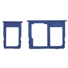 Тримач SIM-карти та MicroSD для Samsung J415 Galaxy J4 Plus (2018) (Blue)