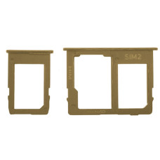 Тримач SIM-карти та MicroSD для Samsung J415 Galaxy J4 Plus (2018) (Gold)