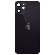 Задня кришка для iPhone 12 mini (Black) (Original PRC) зі склом камери