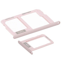 Тримач SIM-карти та MicroSD для Samsung J730 Galaxy J7 (2017) (Pink)