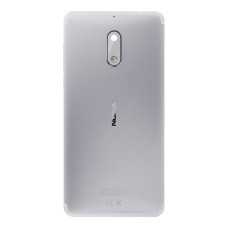 Задня кришка для Nokia 6 (Silver) (Original)