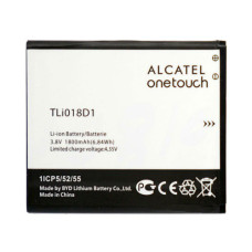 Акумуляторна батарея Alcatel TLi018D1 (1600 mAh)