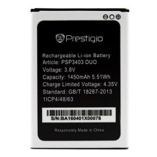 Акумуляторна батарея Prestigio PSP3403 / PSP3413 DUO (1500 mAh)