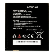 Акумуляторна батарея Archos AC50PL4G / Intex BR22024BR для Archos 50 Platinum (2200 mAh)