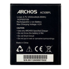 Акумуляторна батарея Archos AC50BPL для Archos 50B Platinum (2500 mAh)