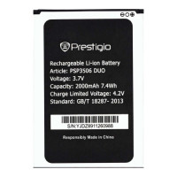 Акумуляторна батарея Prestigio PSP3506 / PSP3507 / PSP3508 / PSP3517 / PSP3527 / PSP5502 DUO (2000 mAh)