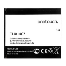 Акумуляторна батарея Alcatel TLi014C7 / TLi014CA (1450 mAh)