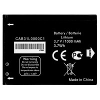 Акумуляторна батарея Alcatel CAB31L0000C1 / CAB3120000C1 / CAB31L0000C2 (1000 mAh)