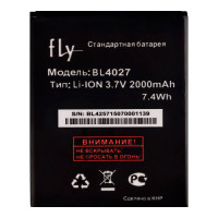 Акумуляторна батарея Fly BL4027 для Fly IQ4410 Quad Phoenix (1800 mAh)