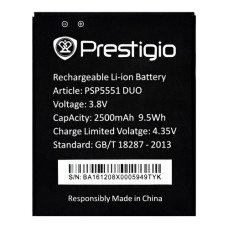 Акумуляторна батарея Prestigio PSP5551 DUO (2500 mAh)