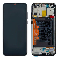 Дисплей для Huawei P Smart S 2020 з тачскріном і рамкою (Black) (Original)