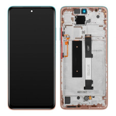 Дисплей для Xiaomi Mi 10T Lite (5G) з тачскріном і рамкою (Gold) (Original)