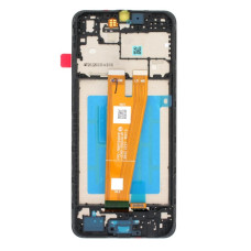 Дисплей для Samsung A045 Galaxy A04 (2022) з тачскріном і рамкою (Black) (Original)