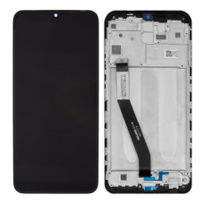 Дисплей для Xiaomi Redmi 9 Prime з тачскріном і рамкою (Black) (Original)