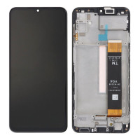Дисплей для Samsung M236 Galaxy M23 (5G) (2021) з тачскріном і рамкою (Black) (Original)