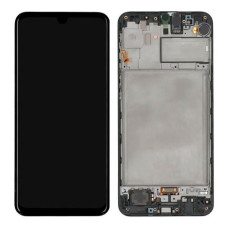 Дисплей для Samsung M315 Galaxy M31 (2020) з тачскріном і рамкою (Black) (Original)