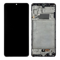 Дисплей для Samsung A325 Galaxy A32 (4G) (2021) з тачскріном і рамкою (Black) (Original)