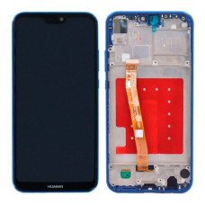Дисплей для Huawei P20 Lite з тачскріном і рамкою (Blue) (Original PRC)