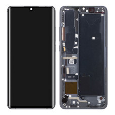 Дисплей для Xiaomi Mi Note 10 Lite з тачскріном і рамкою (Black) (Original PRC)