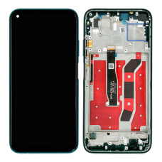 Дисплей для Huawei P40 lite з тачскріном і рамкою (Green) (Original)