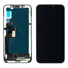 Дисплей для iPhone X з тачскріном і рамкою (Black) (Original)