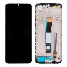 Дисплей для Xiaomi Redmi 10C з тачскріном і рамкою (Black) (Original)
