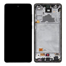 Дисплей для Samsung A725 Galaxy A72 (2021) з тачскріном і рамкою (Black) (Original)
