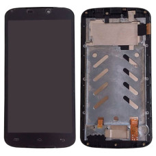 Дисплей для Doogee X6 з тачскріном і рамкою (Black)