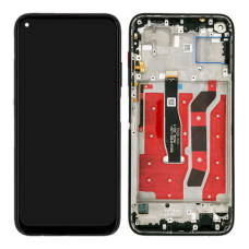 Дисплей для Huawei P40 lite з тачскріном і рамкою (Black) (Original PRC)