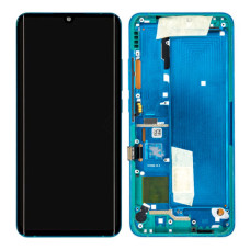 Дисплей для Xiaomi Mi Note 10 з тачскріном і рамкою (Green) (Original)