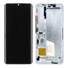 Дисплей для Xiaomi Mi Note 10 з тачскріном і рамкою (White) (Original PRC)