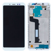 Дисплей для Xiaomi Redmi Note 5 з тачскріном і рамкою (White) (Original)