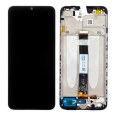 Дисплей для Xiaomi Poco C31 з тачскріном і рамкою (Black) (Original)