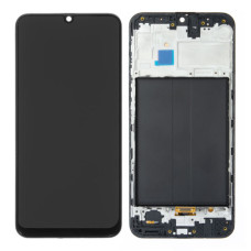 Дисплей для Samsung M305 Galaxy M30 (2019) з тачскріном і рамкою (Black) (OLED)
