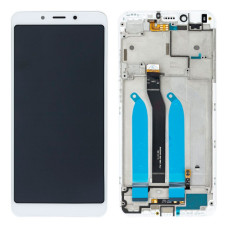 Дисплей для Xiaomi Redmi 6 з тачскріном і рамкою (White) (Original)