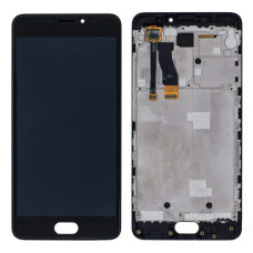 Дисплей для Meizu M5 Note з тачскріном і рамкою (Black)