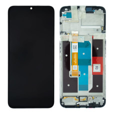 Дисплей для Realme C35 з тачскріном і рамкою (Black) (Original)