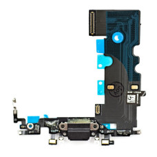 Шлейф для iPhone SE (2020) з роз’ємом зарядки (Black) (Original PRC)