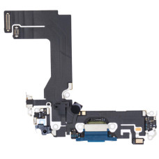 Шлейф для iPhone 13 mini з роз’ємом зарядки (Blue) (Original)
