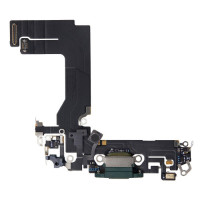 Шлейф для iPhone 13 mini з роз’ємом зарядки (Green) (Original)