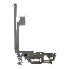 Шлейф для iPhone 12 Pro Max з роз’ємом зарядки (Blue) (Original)